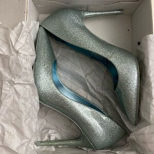 Cinderella Sparkling Pumps - Ice Blue